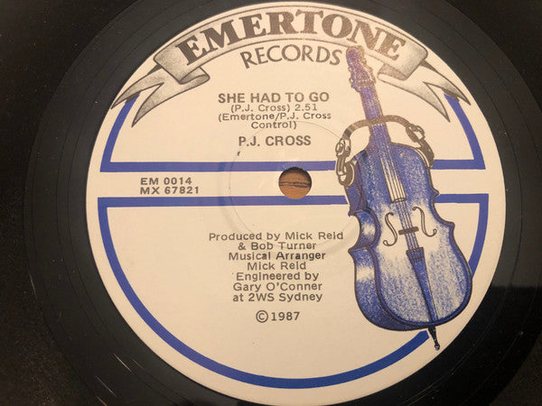 P.J. Cross : Memories (7", Single)