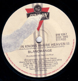 Blancmange : Blind Vision (7")