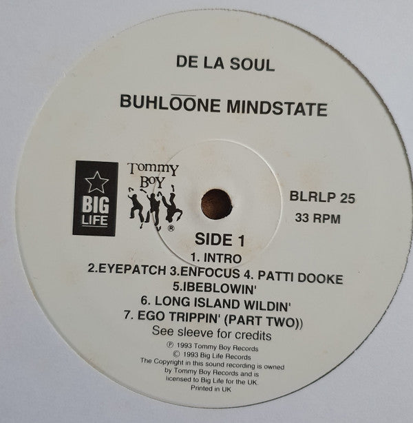 De La Soul : Buhloone Mind State (LP, Album)