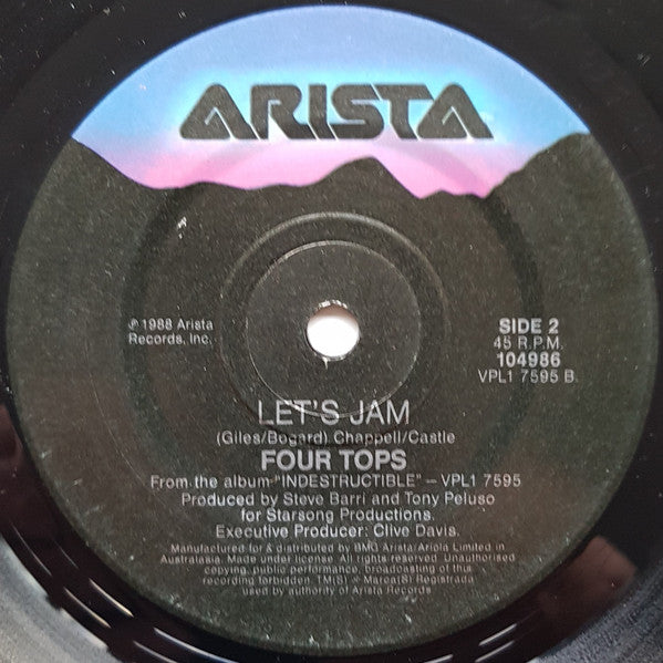Four Tops : If Ever A Love There Was / Let's Jam (7", Single)