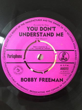 Bobby Freeman : (I Do The) Shimmy Shimmy (7", Promo)