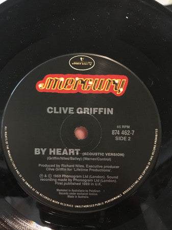 Clive Griffin : Head Above Water (7", Single)