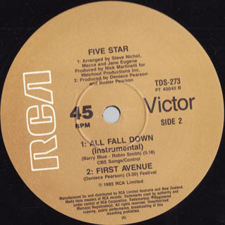 Five Star : All Fall Down (12")