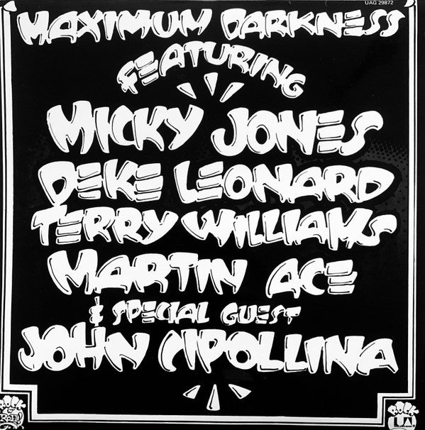 Man : Maximum Darkness (LP, Album, Gat)