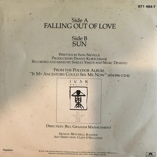 Ivan Neville : Falling Out Of Love (7", Single)