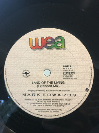 Mark Edwards (10) : Land Of The Living (12", Single)