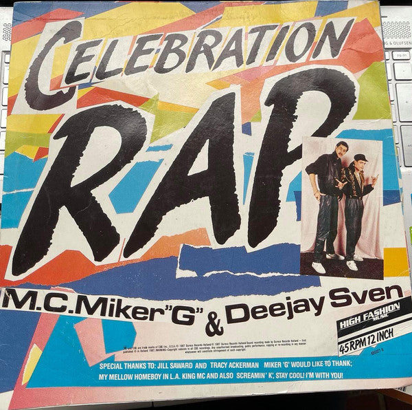 M.C. Miker "G" & Deejay Sven* : Celebration Rap (12")