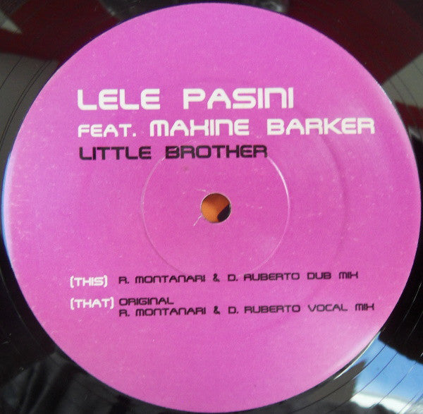 Lele Pasini : Little Brother (12")