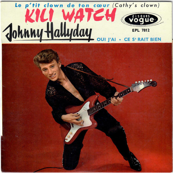 Johnny Hallyday : Kili Watch (7", EP, RP)