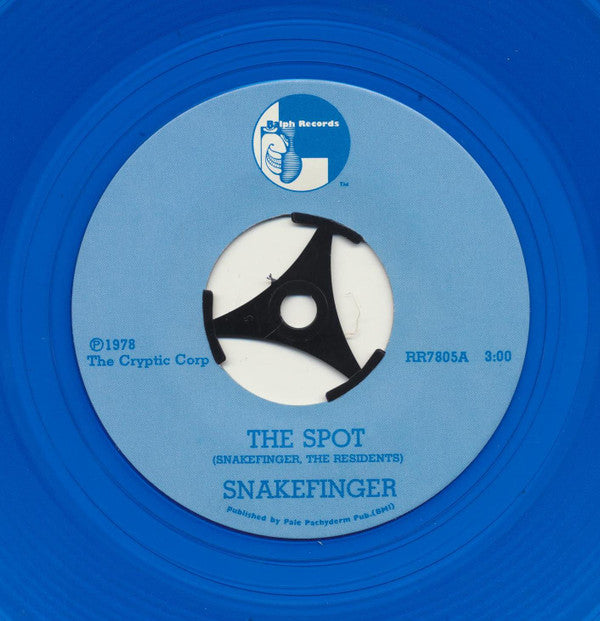 Snakefinger : The Spot (7", Single, Blu)