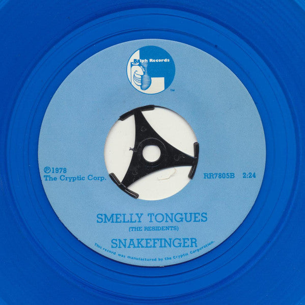 Snakefinger : The Spot (7", Single, Blu)