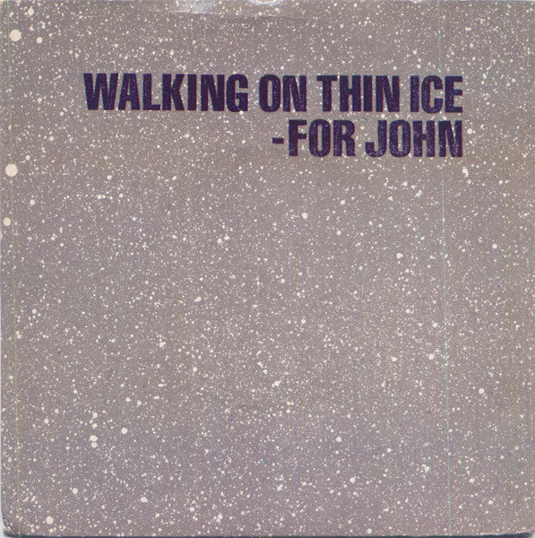 Yoko Ono : Walking On Thin Ice (7&quot;, Single)