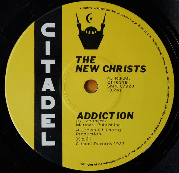 The New Christs : The Black Hole (7", Single)