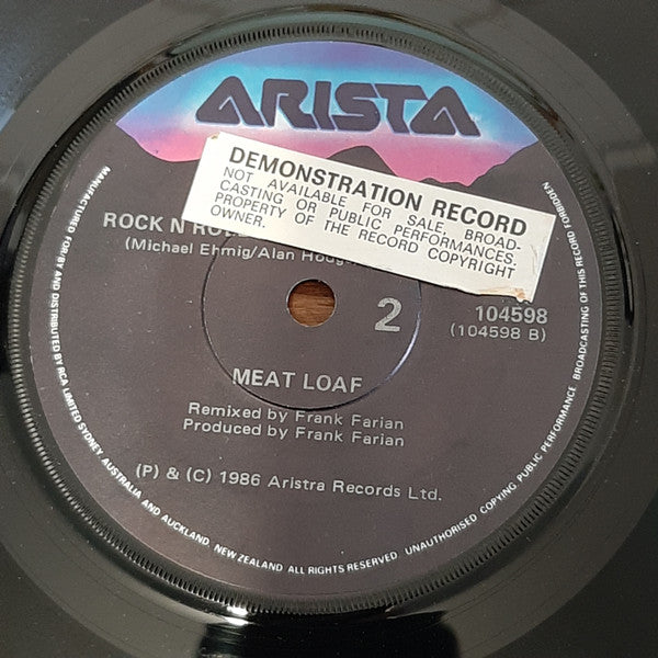 Meat Loaf : Rock N Roll Mercenaries (7", Single)