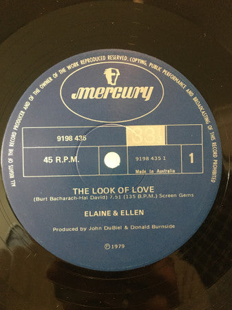 Elaine And Ellen : The Look Of Love (12&quot;)