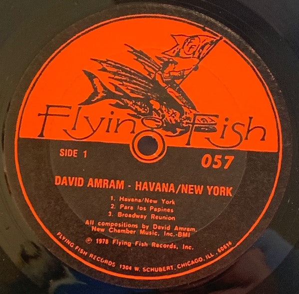 David Amram : Havana/New York (LP, Album)