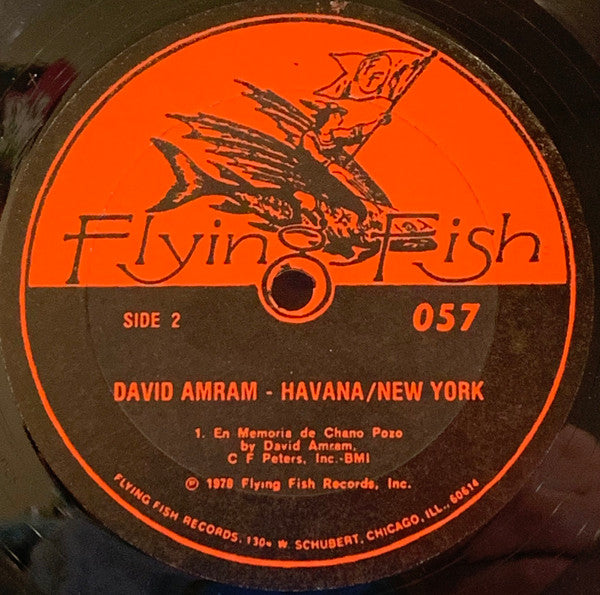 David Amram : Havana/New York (LP, Album)