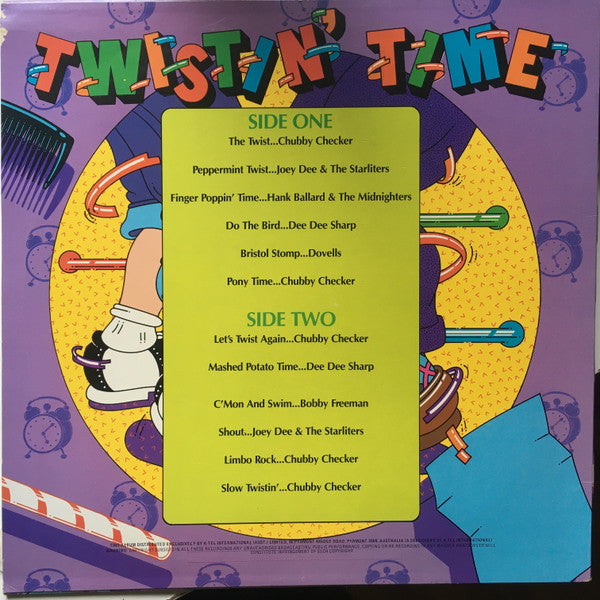 Various : Twistin' Time (LP, Comp)