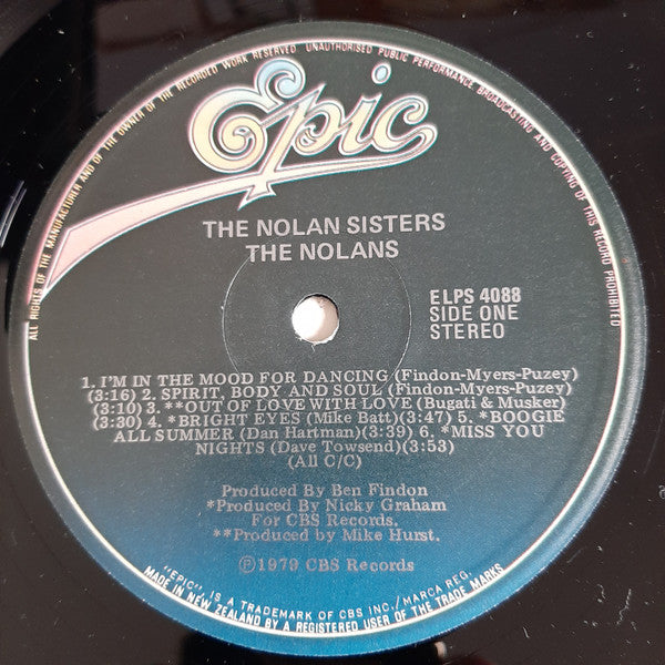 The Nolans : Nolan Sisters (LP, Album)