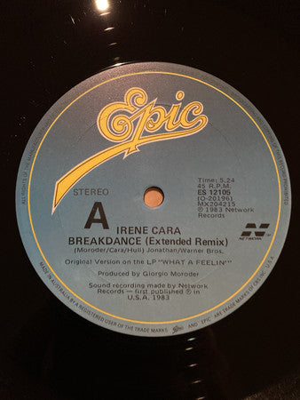 Irene Cara : Breakdance (12")