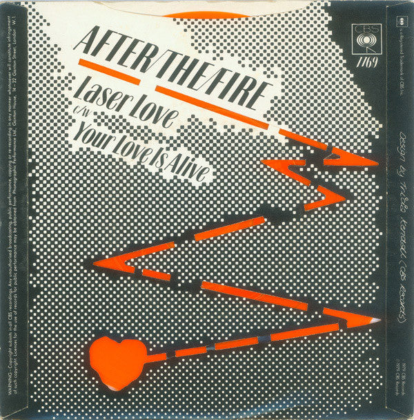 After The Fire : Laser Love (7", Single, Ora)