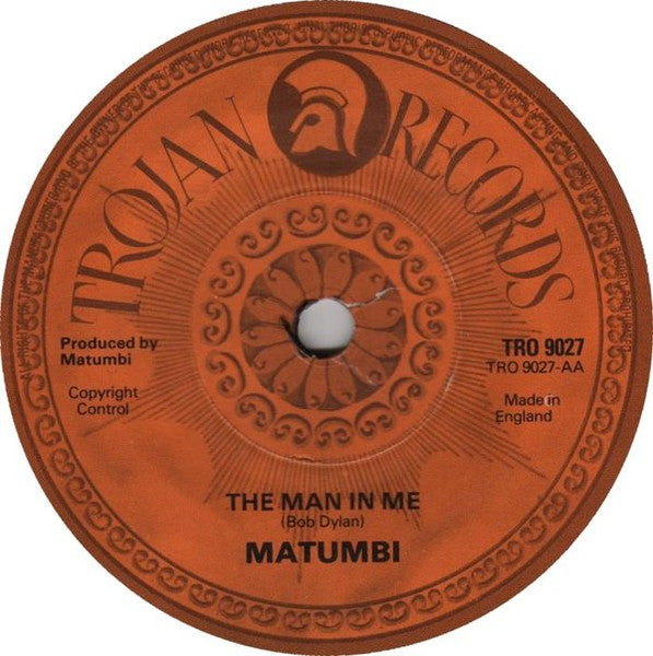 Matumbi : After Tonight / The Man In Me (7")