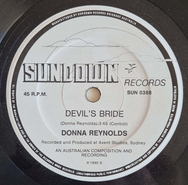 Donna Reynolds (2) : Devil&#39;s Bride / The Moonie River (7&quot;)