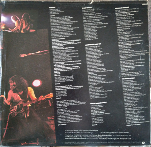 Frank Zappa / The Mothers : Roxy & Elsewhere (2xLP, Album)