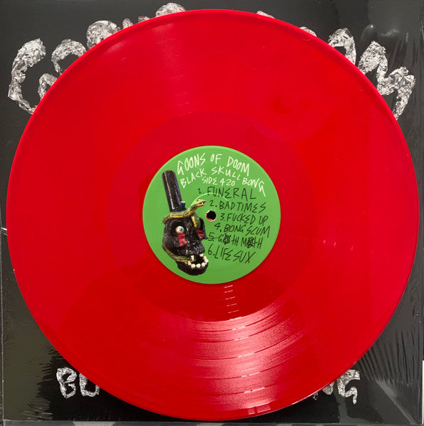 Goons Of Doom : Black Skull Bong (LP, Album, Ltd, Red)