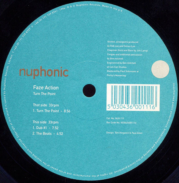 Faze Action : Turn The Point (12")