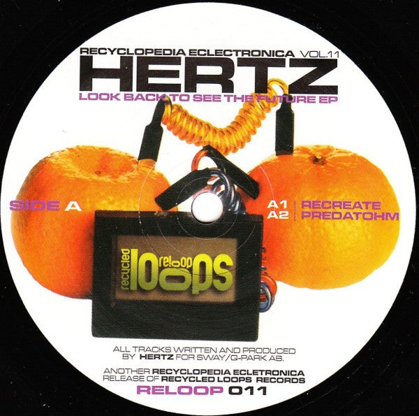 Hertz : Look Back To See The Future EP (12", EP)