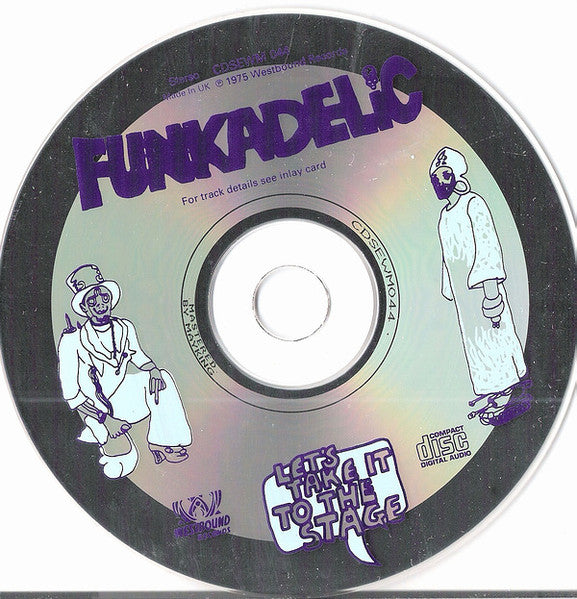 Funkadelic : Let's Take It To The Stage (CD, Album, RE)