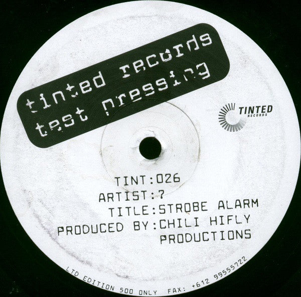 7 (5) : Strobe Alarm (12", S/Sided, Ltd, TP)