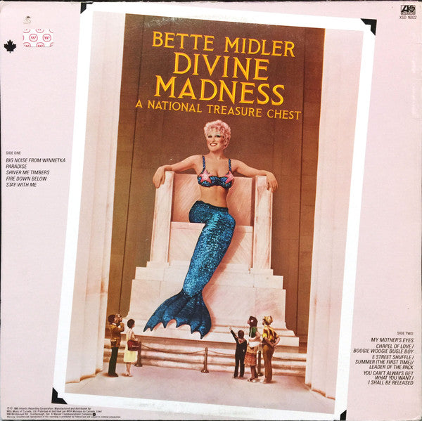 Bette Midler : Divine Madness (LP, Album)