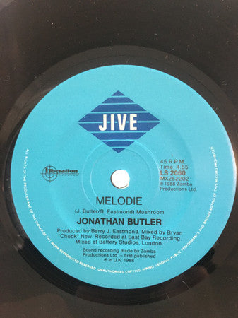 Jonathan Butler : More Than Friends (7", Single)