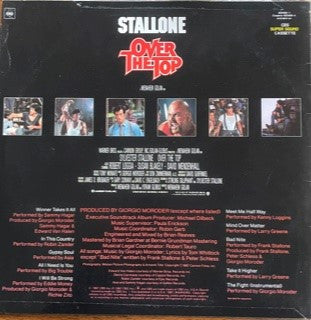 Various : Over The Top - Original Motion Picture Soundtrack (LP, Album)