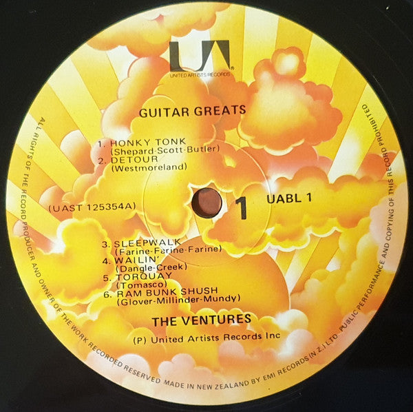The Ventures : Guitar Greats (LP, Comp)
