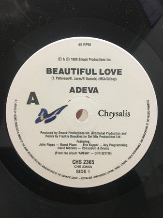 Adeva : Beautiful Love (7", Single)