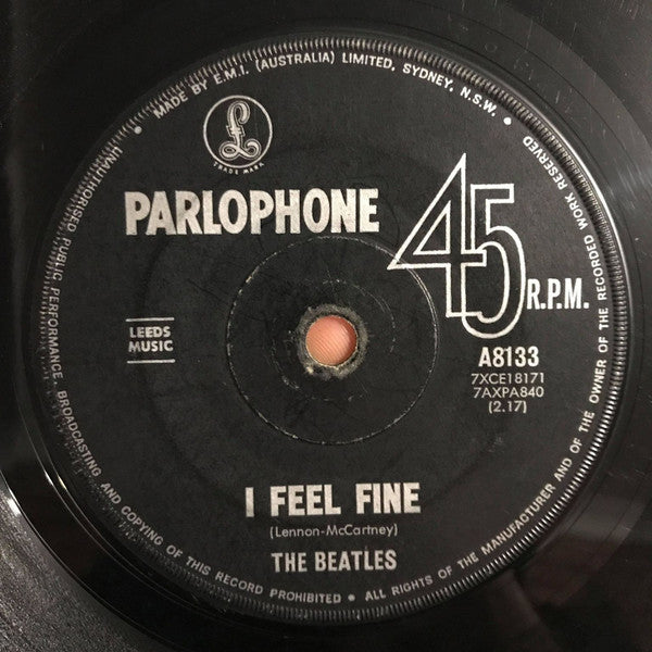 The Beatles : I Feel Fine (7&quot;)