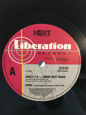 Sybil : Crazy 4 U (7", Single)