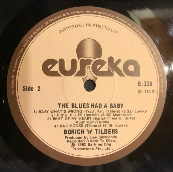 Borich 'n' Tilders : The Blues Had A Baby (LP, Gat)