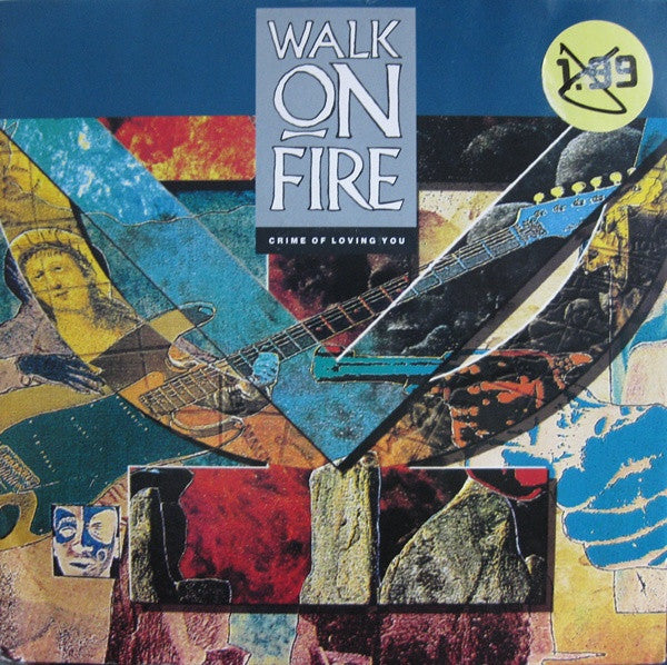 Walk On Fire : Crime Of Loving You (12&quot;, Pic)