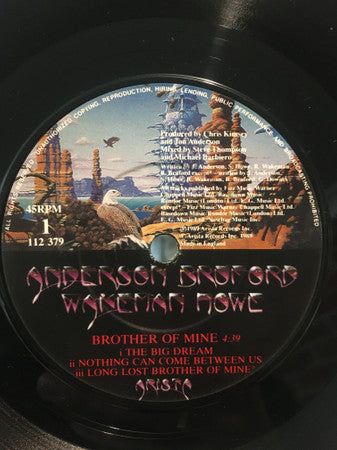 Anderson Bruford Wakeman Howe : Brother Of Mine (7", Single)