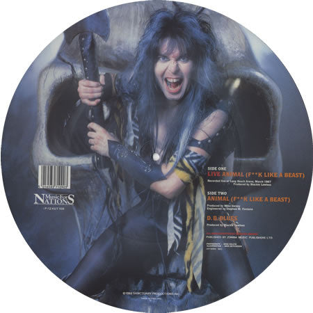 W.A.S.P. : Live Animal (F**k Like A Beast) (12", Pic)