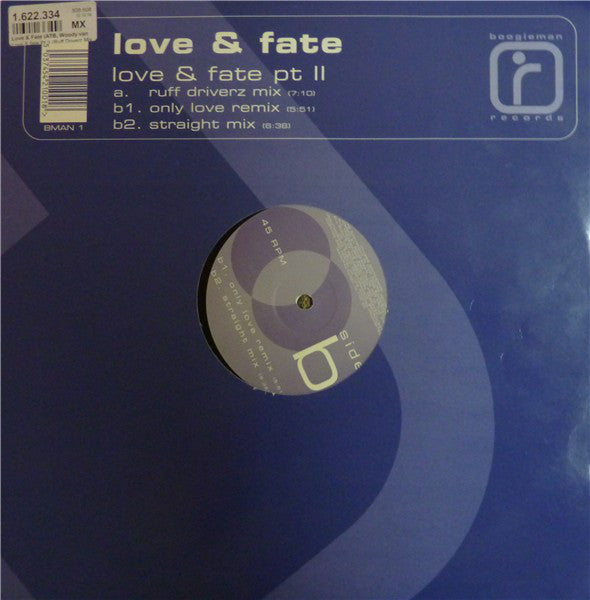 Love And Fate : Love & Fate Pt II (12")