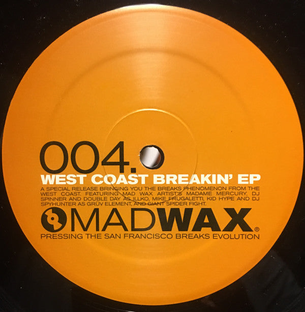 Various : West Coast Breakin' EP (12")