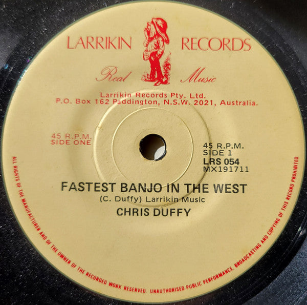 Chris Duffy (3) : Fastest Banjo In The West (7&quot;, Single)