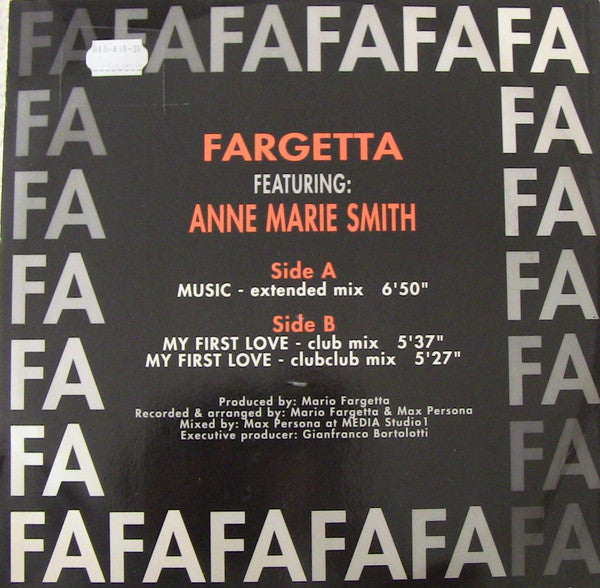 Fargetta Featuring Ann-Marie Smith : Music / My First Love (12")