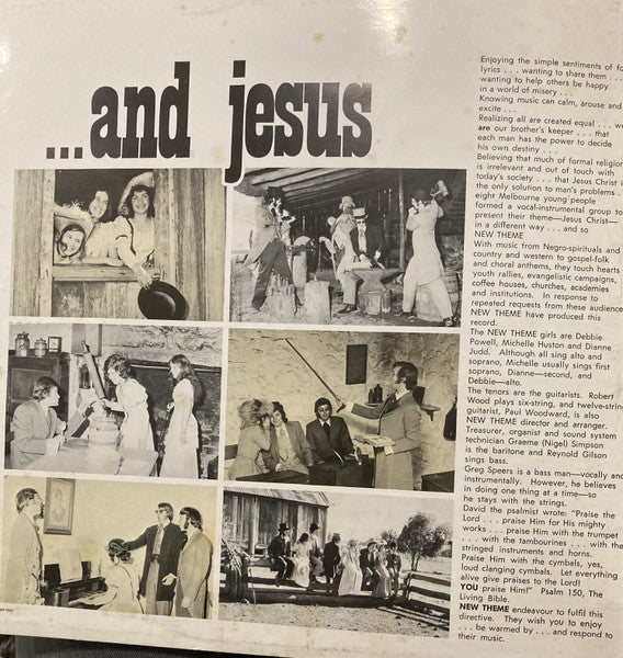 New Theme : Just Eight Of Us And Jesus (LP)