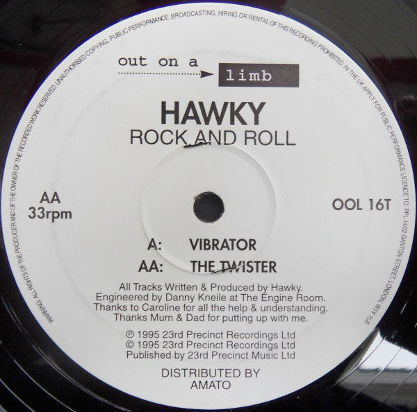 Hawky : Rock And Roll (12&quot;)